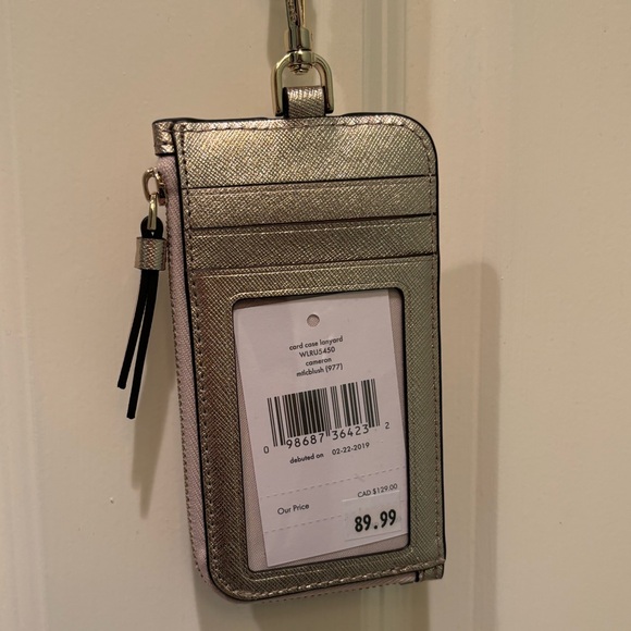 NWT Kate Spade Card Case Lanyard - Picture 7 of 7